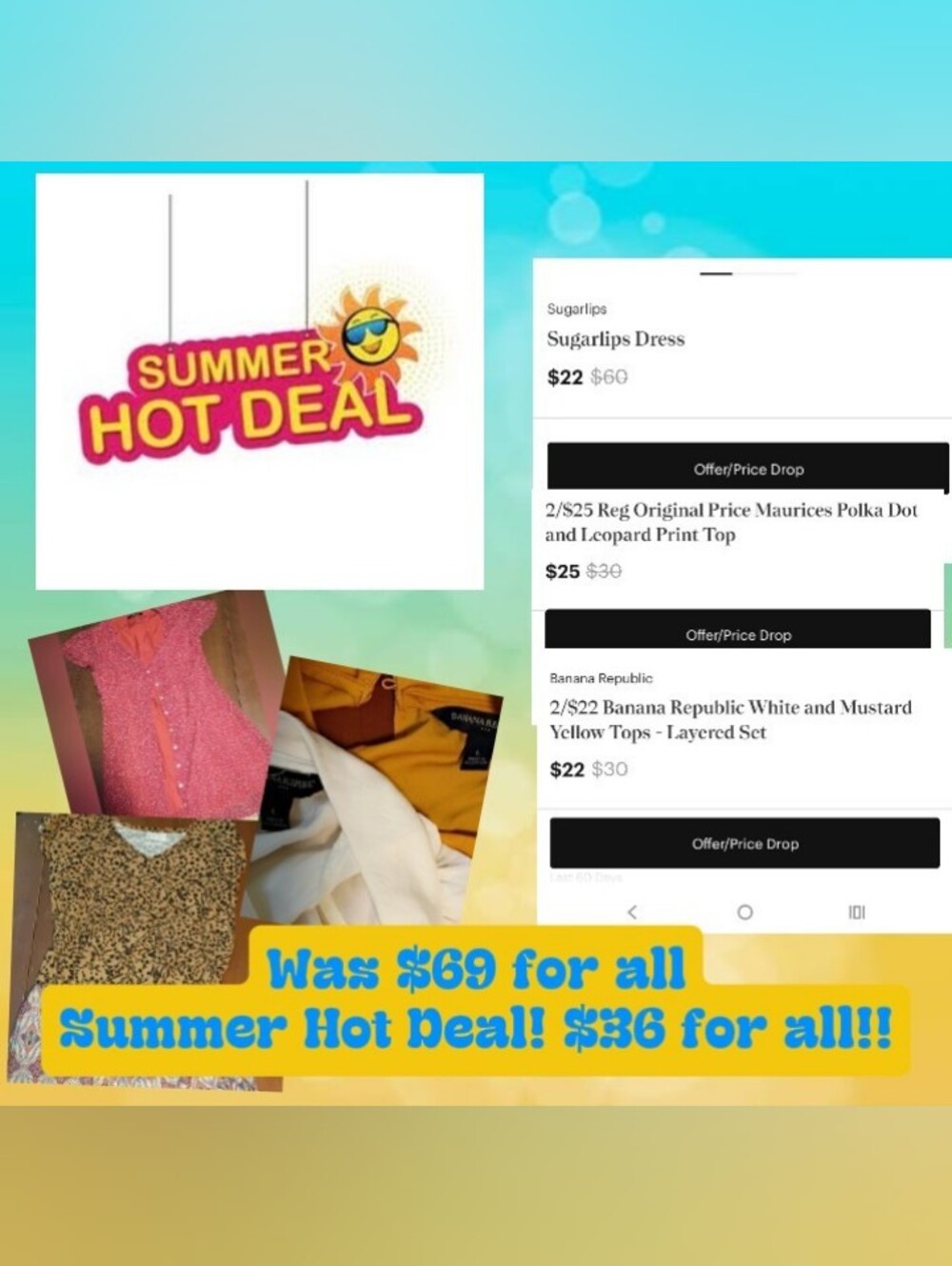Woman's Bundle Of 5!  5/$36